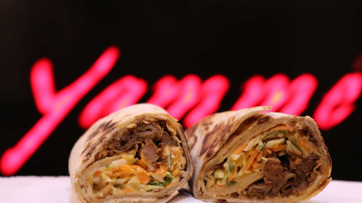 Shredded Beef Wrap