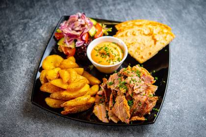 Organic Chicken gyros Meal