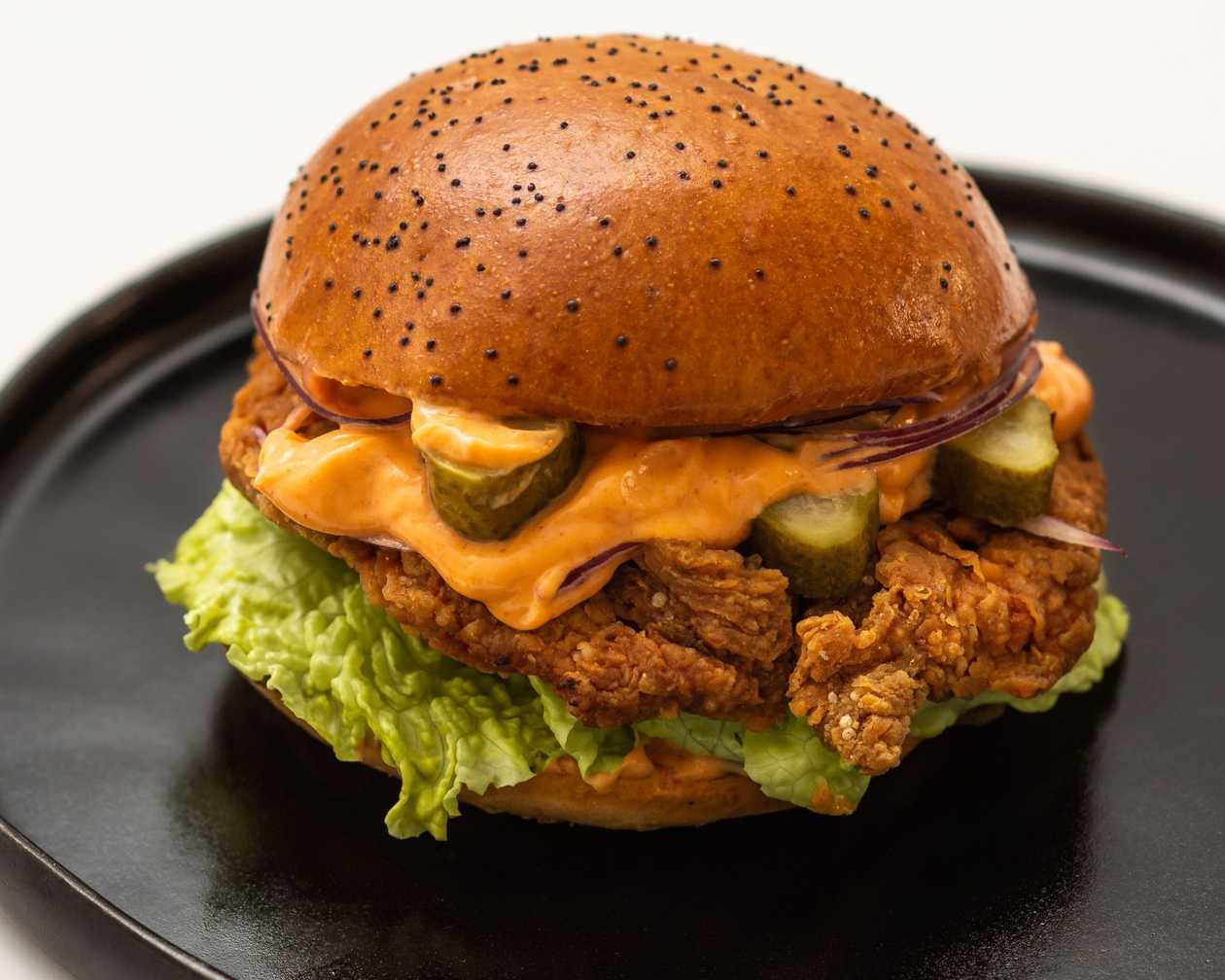 Buttermilk Fried Chicken Burger