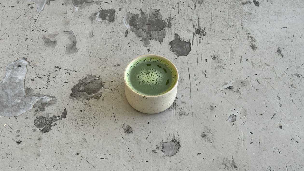 Hot Matcha Tea