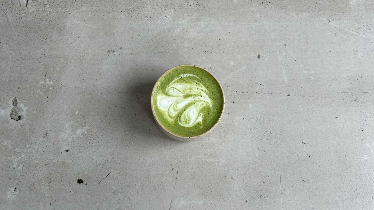 Hot Matcha Latte