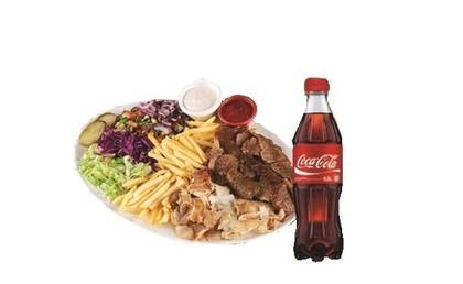 Kebab na talerzu zestaw II