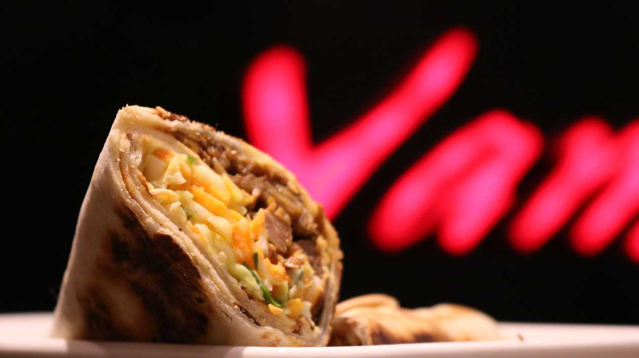 Shredded Chicken Wrap