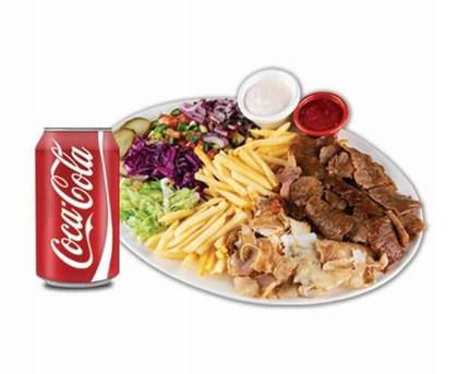 Kebab na Talerzu Zestaw 2 Mega