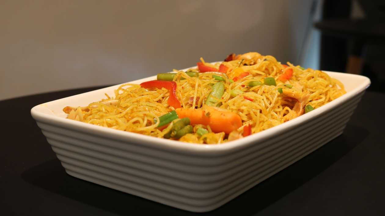 Rich Stir Fry Spaghetti and Beef