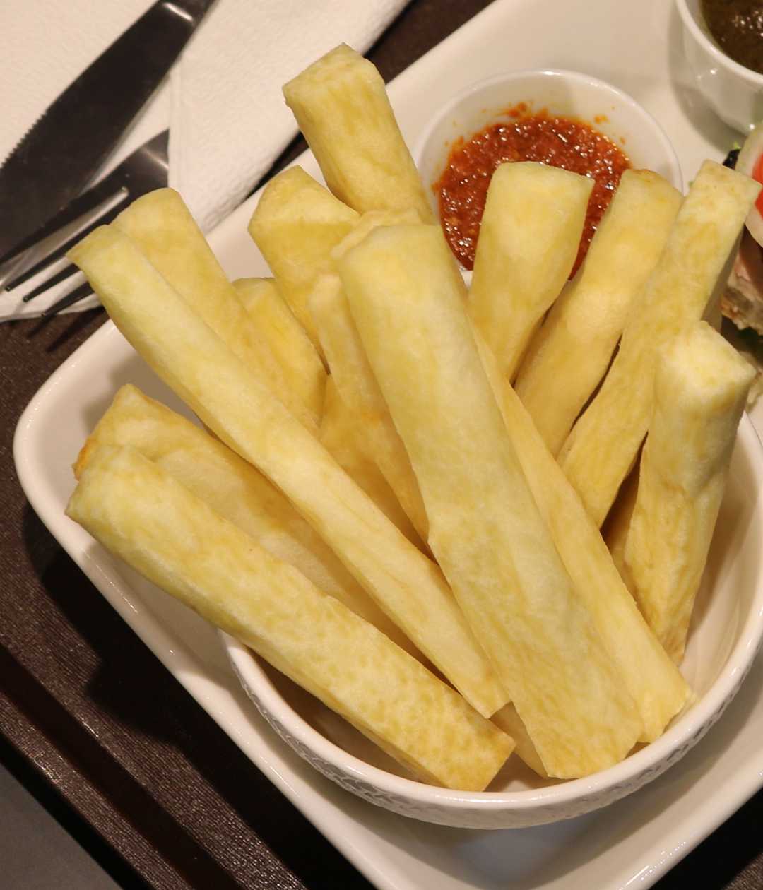 Yam Chips Only