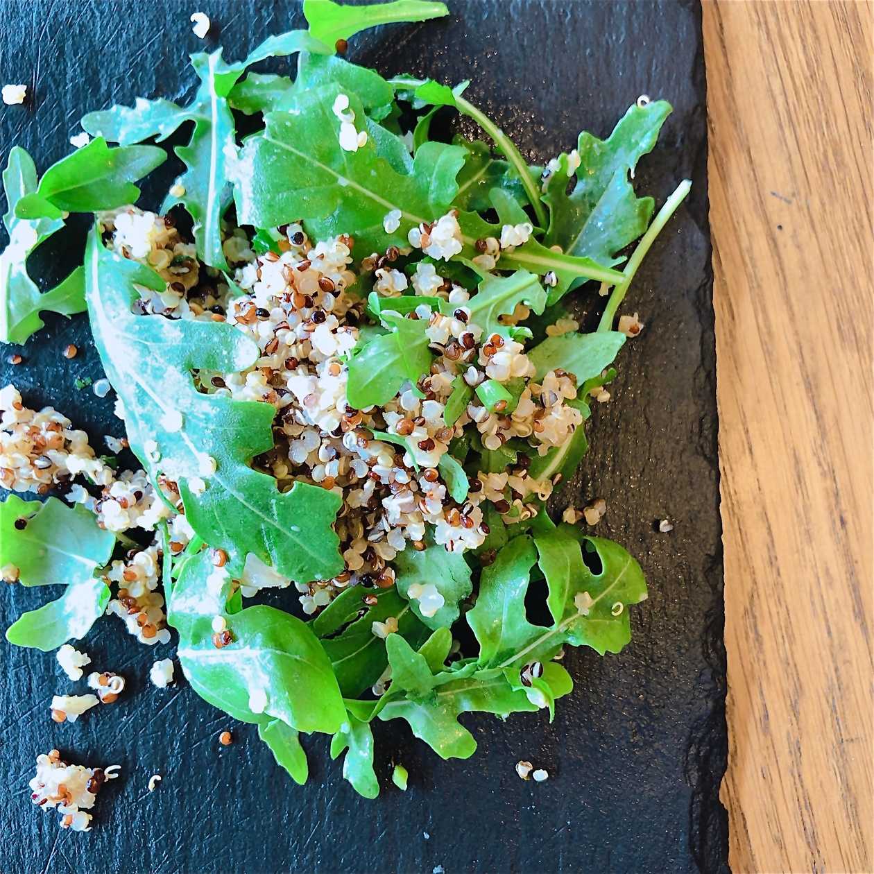 Quinoa with Arugula