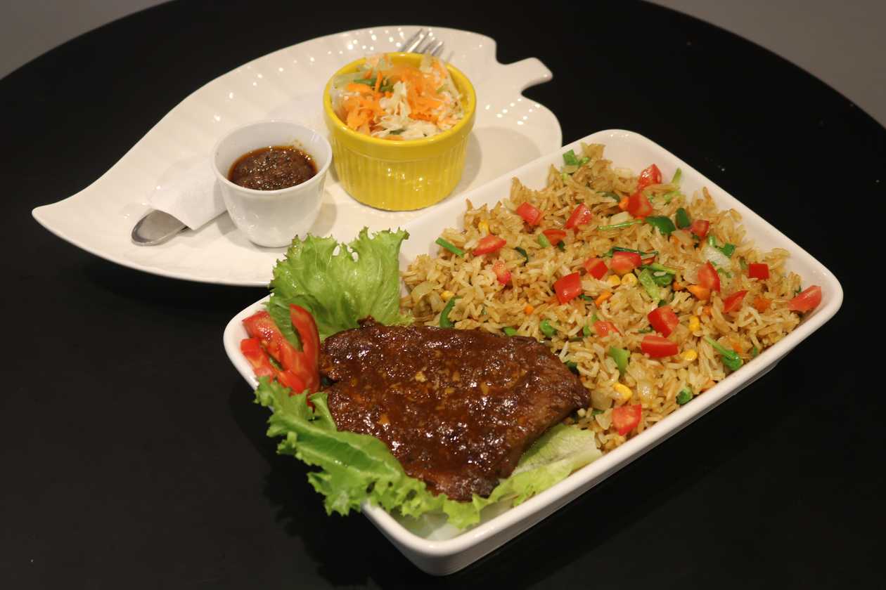 GRILLED FEAST Stir Fry and Beef Slice