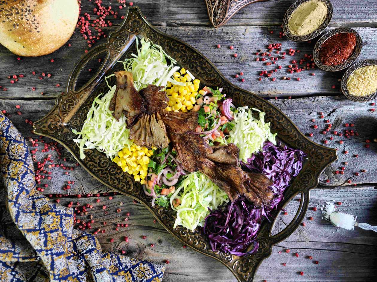 Vegetarian Shawarma la farfurie
