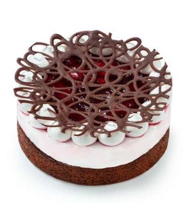 Raspberry tart cake