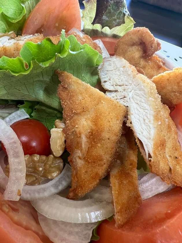 Crispy Chicken Salad