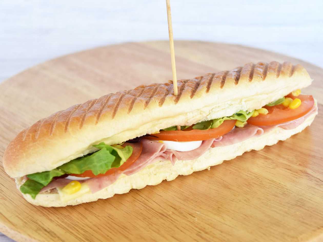 Ham cheese sandwich