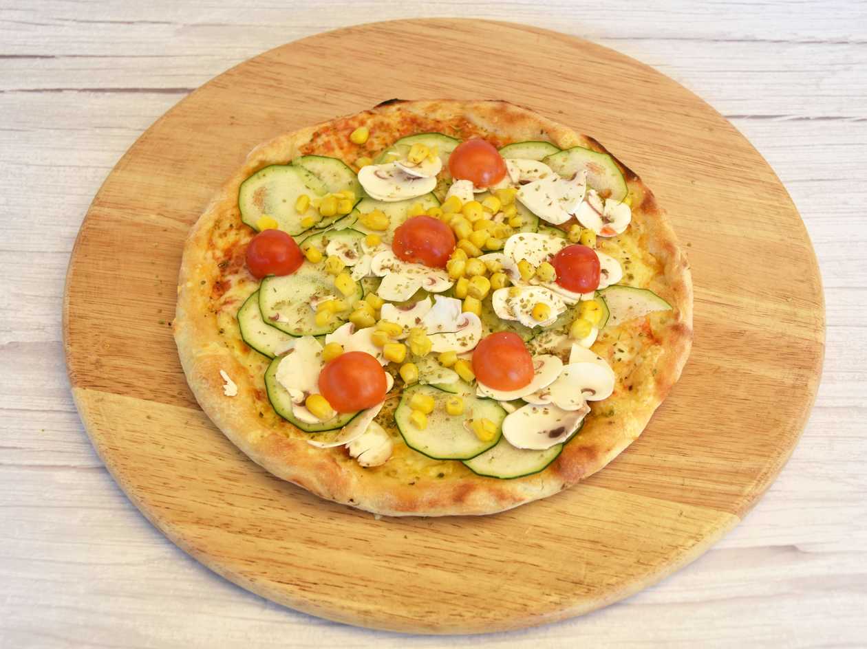 Vegetarian pizza