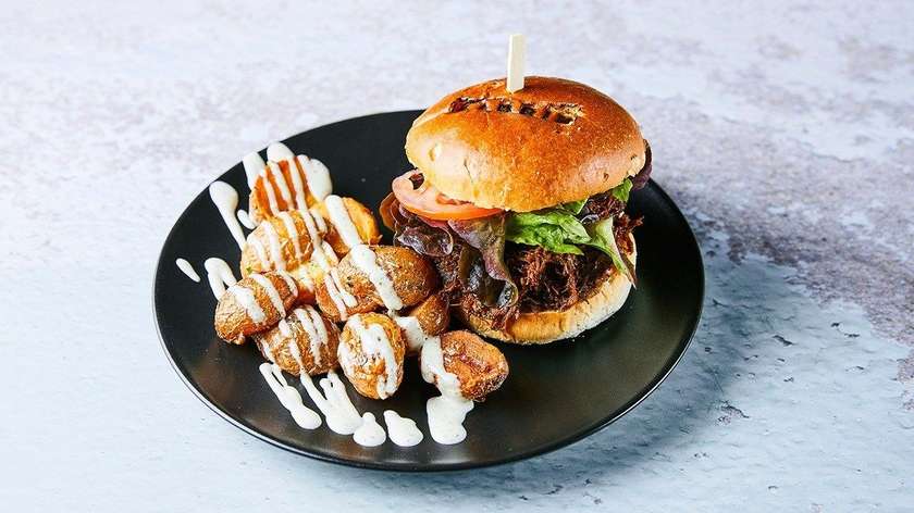 Hovězí burger MENU