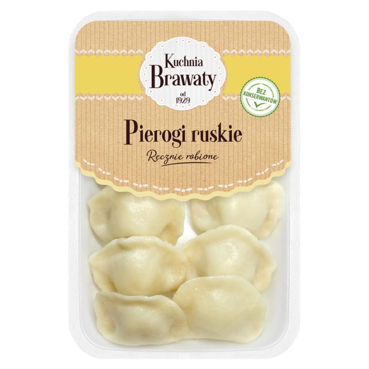 Pierogi Ruskie Kuchnia Brawaty 350g