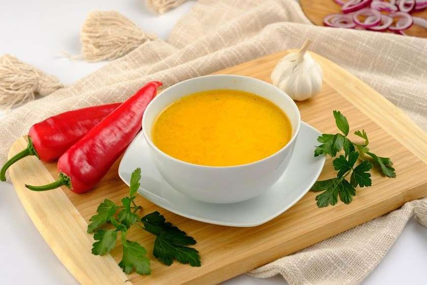 Ciorbă de burta, ambalaj inclus