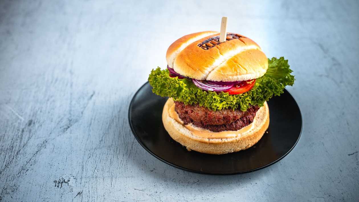 Forky's Vegan burger