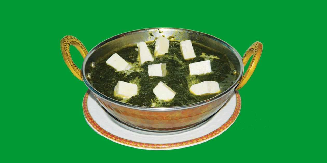 Palak paneer