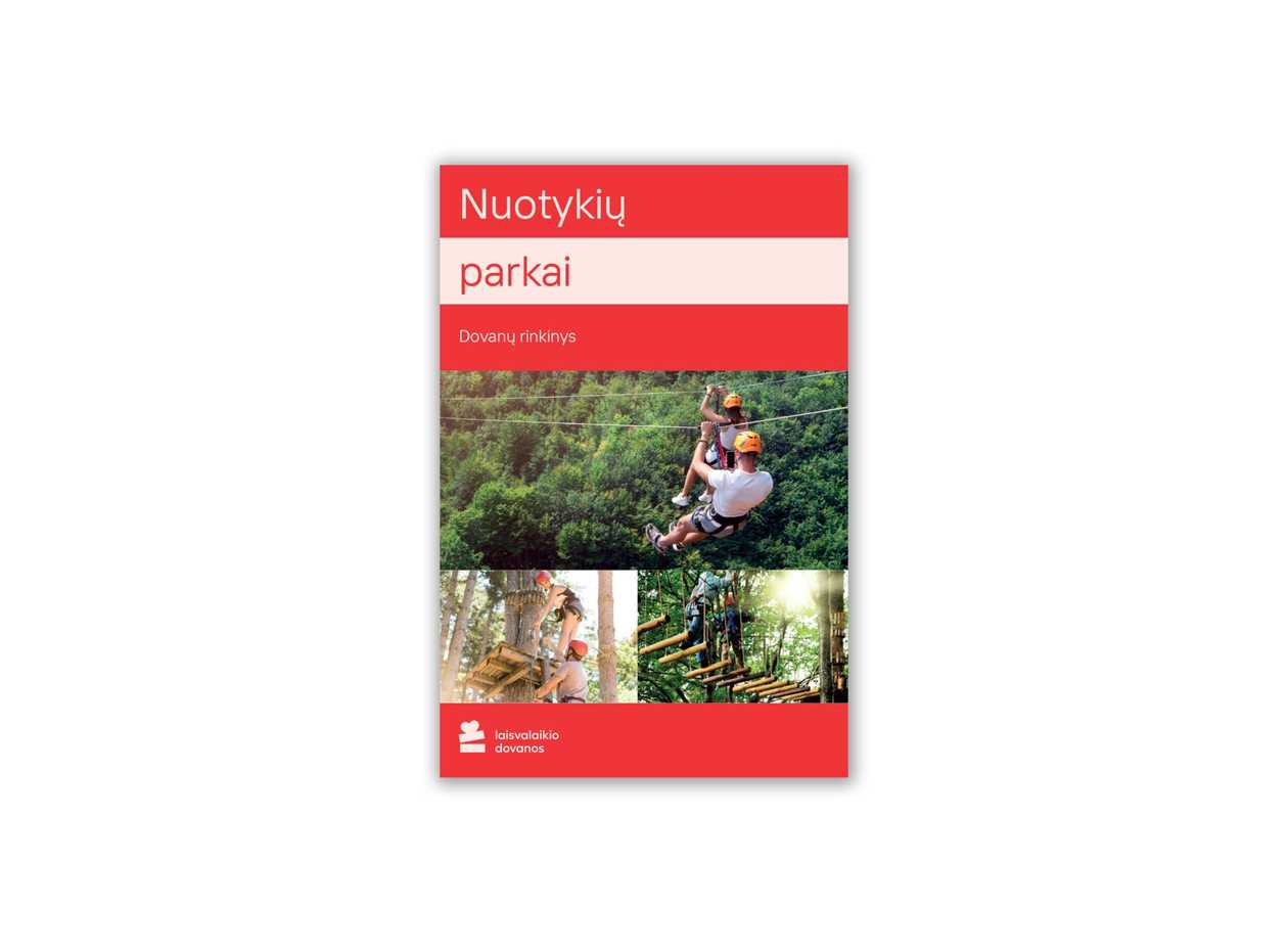 Dovanų rinkinys „Nuotykių parkai“