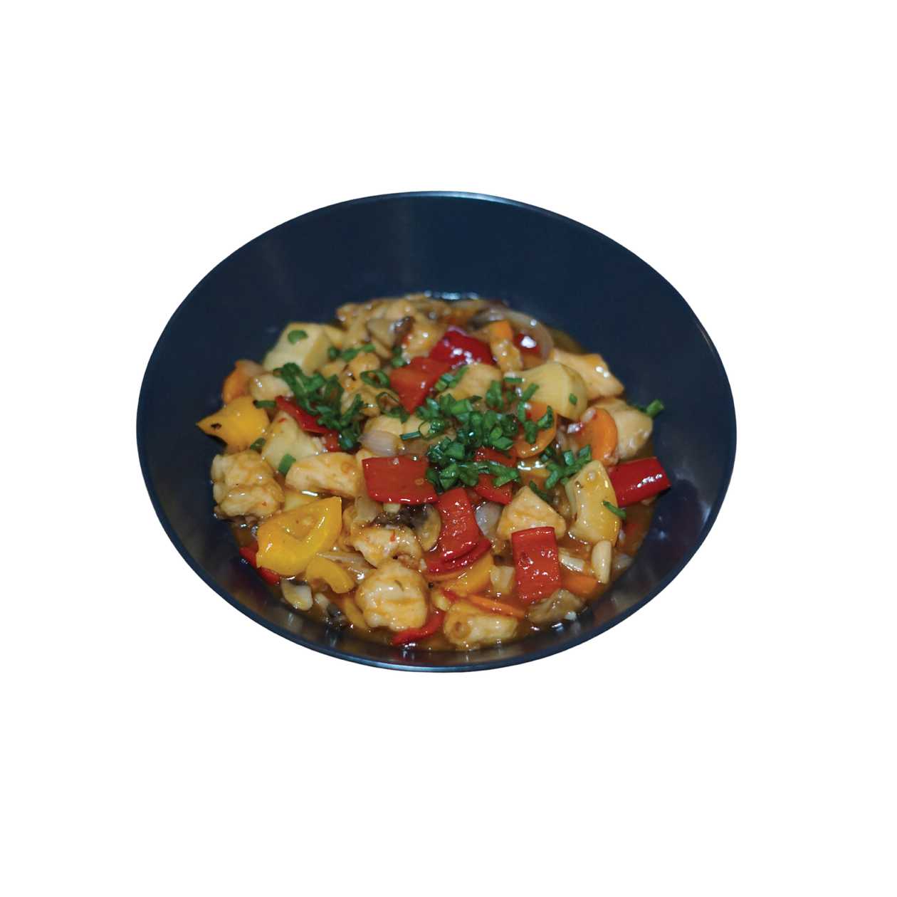 Sweet chilly chicken with bamboo 300gr