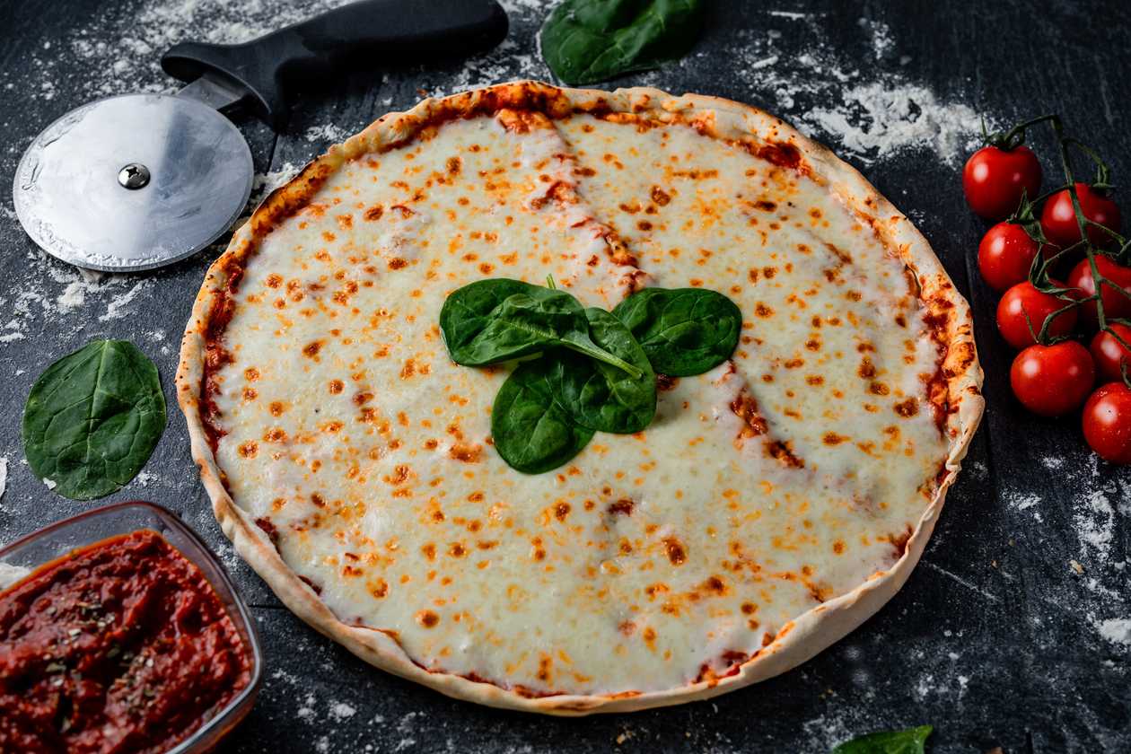 Margherita pizza