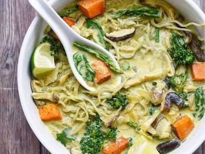 Noodles Bowl With Thai Special Curry 🌶️🌶️