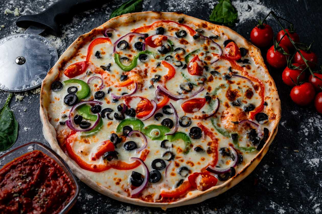Fresh pizza