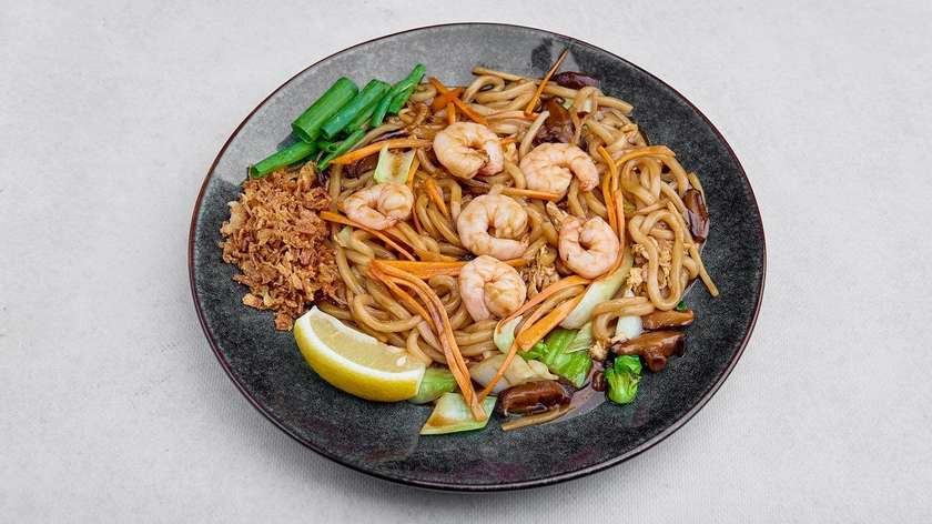 Pad udon Shrimps