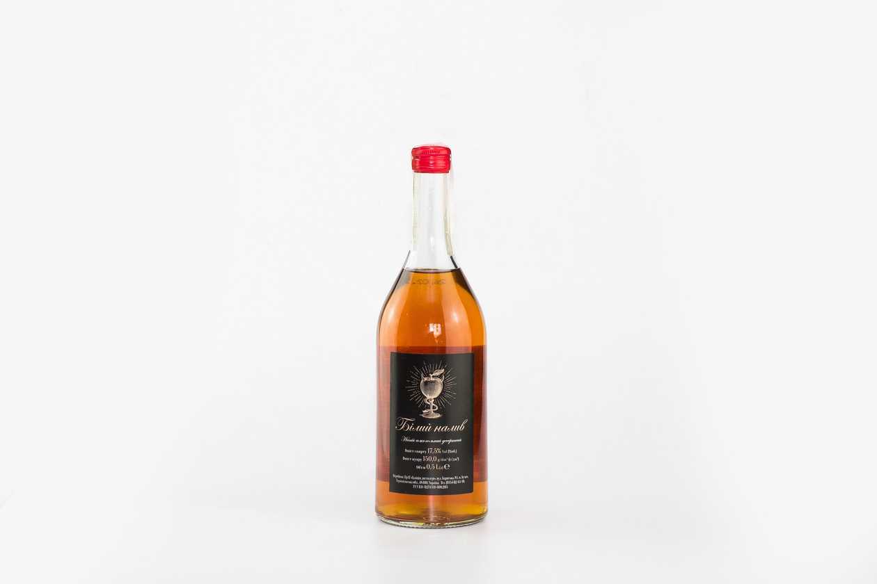 Пляшка яблучної наливки 0.5л (скло)