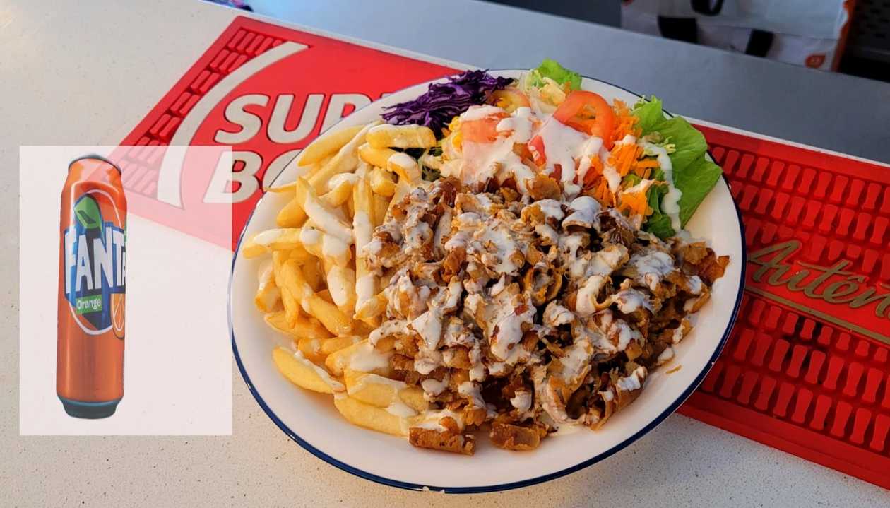 Doner Plate + Fries + Drink