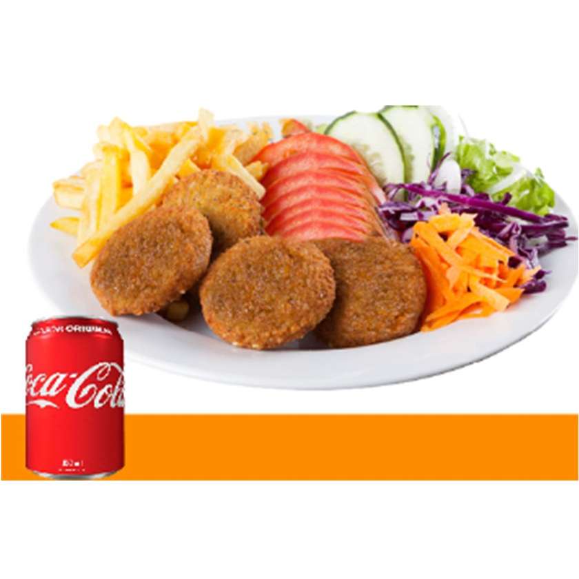 Falafel Platter + Fries + Drink