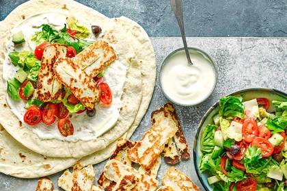 Halloumi Tortilla