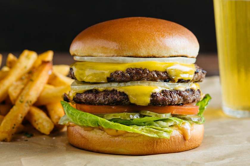 Double Burger Combo (Fries + Drink)