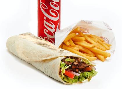 Cheesy Durum + Fries + Drink