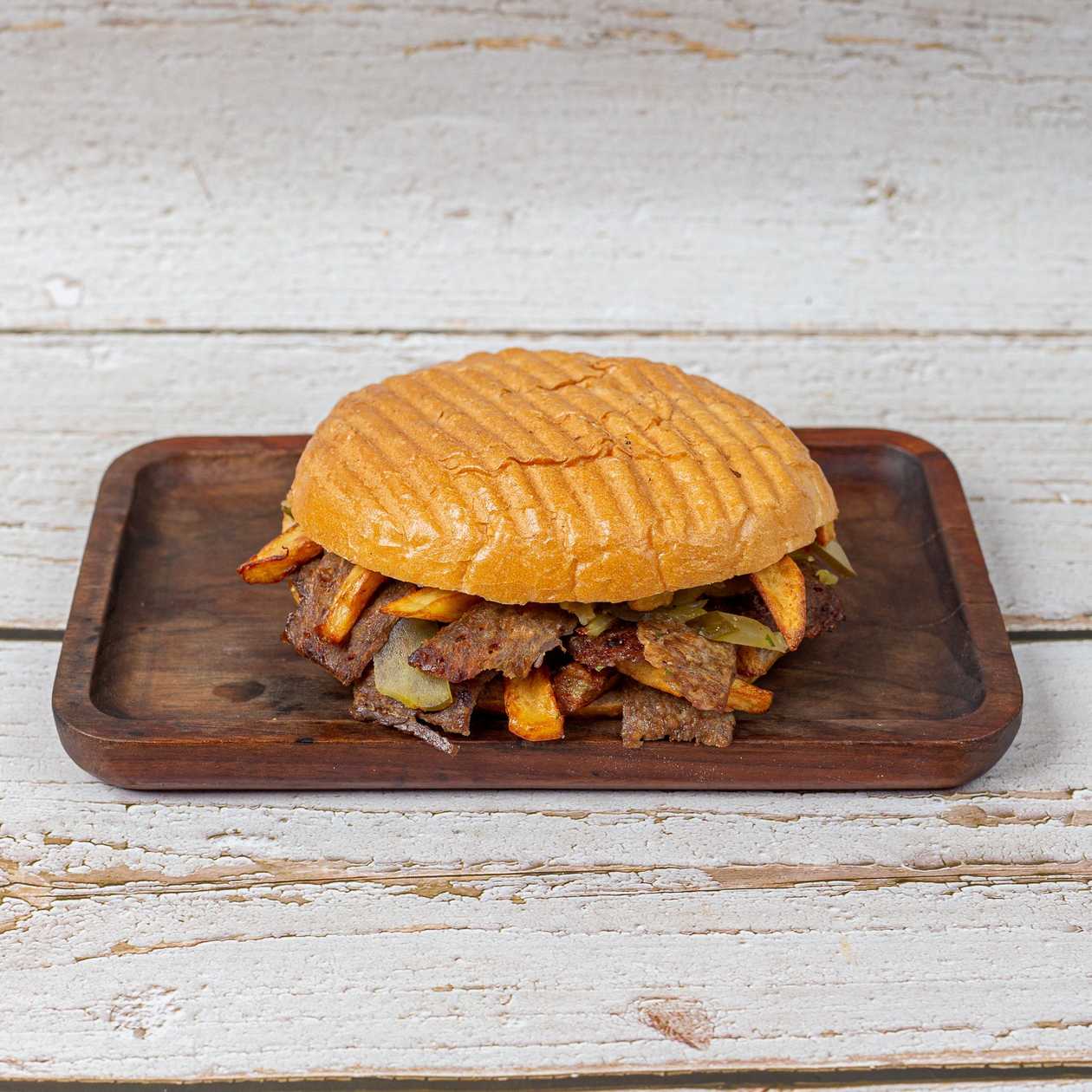 Meat Shawarma in Bread
