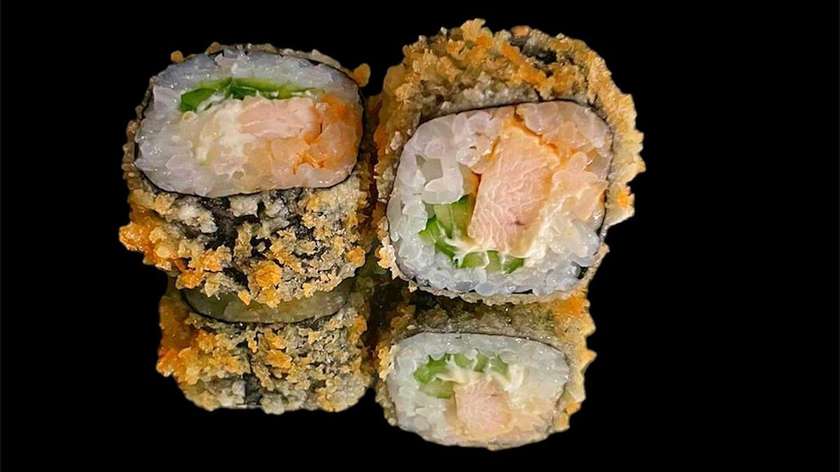 42. Bisuta tempura maki (8 gab.) N,D,G,L