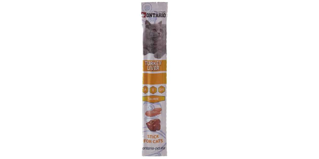 Cat Snack -  Ontario Stick for Cat Turkey and Liver, 5 g