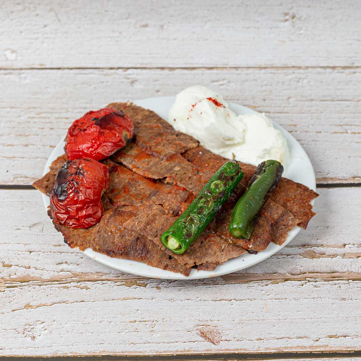 Iskender Kebab with Meat