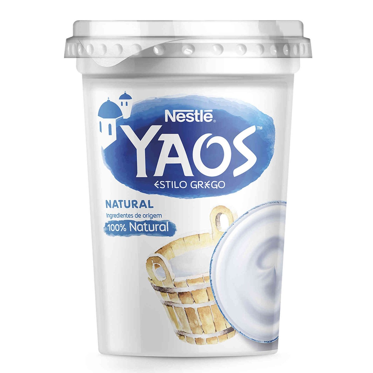 Iogurte Natural Yaos Nestlé 450 gr (validade a acabar)