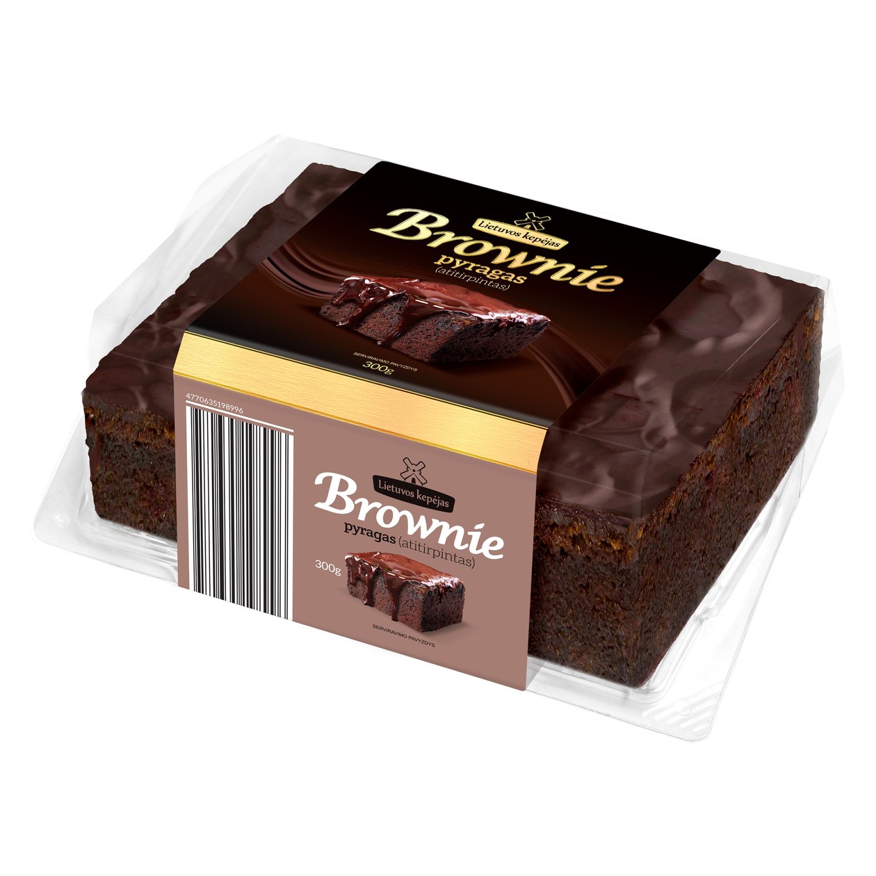 Brownie LIETUVOS KEPĖJAS, 300g (expires soon)