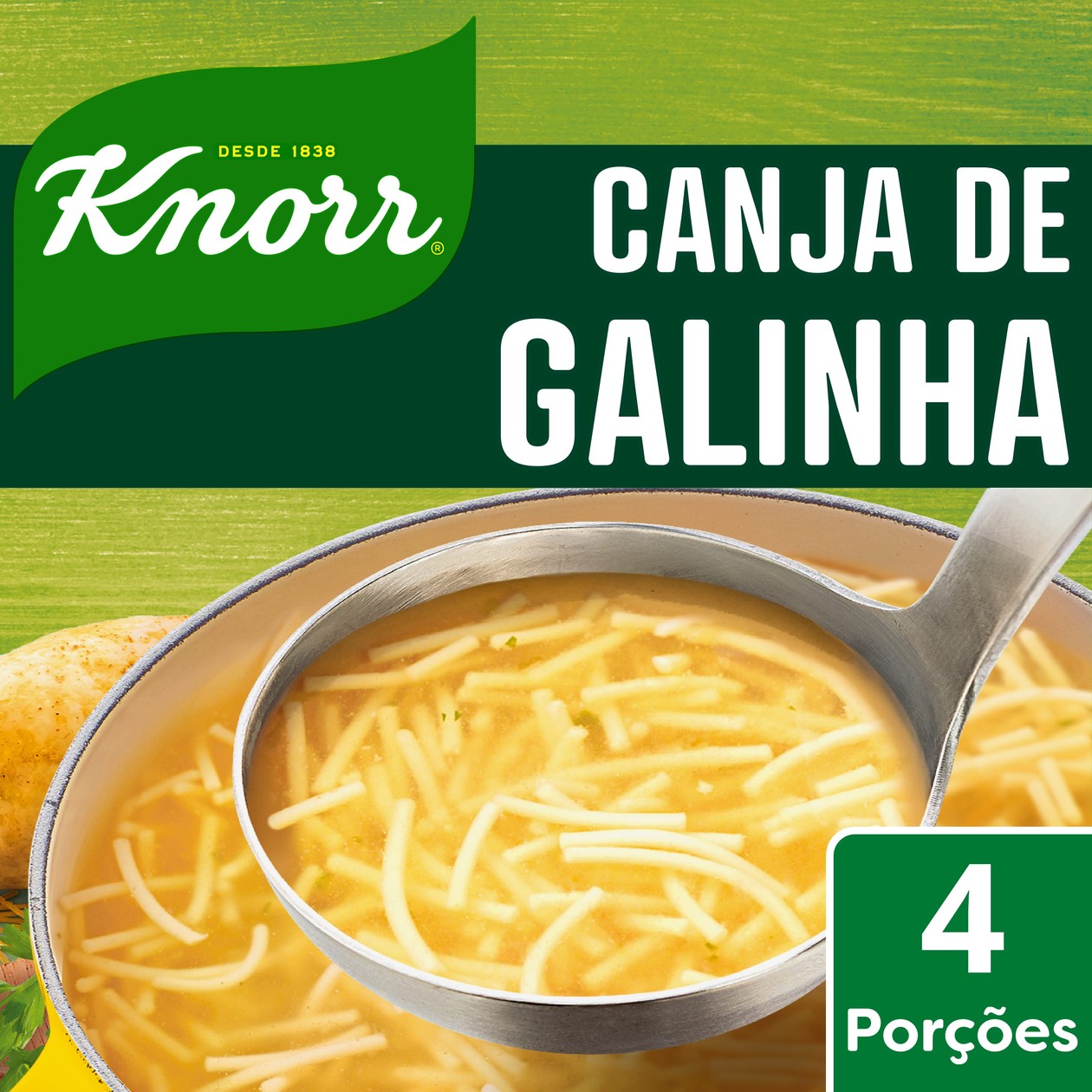 Sopa Tradicional Canja de Galinha Knorr 68 gr