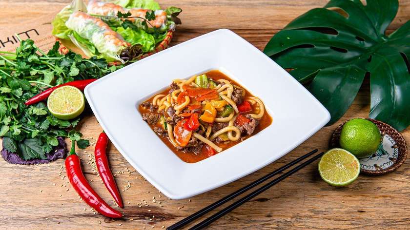 Udon smażony