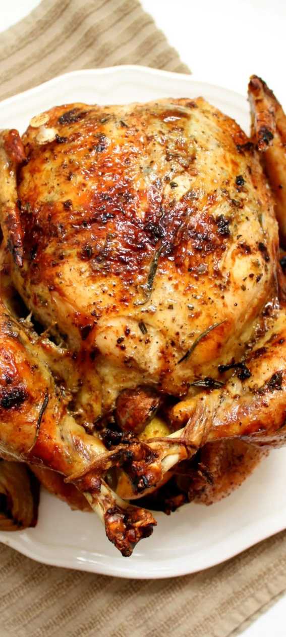 Chicken with Side Dish