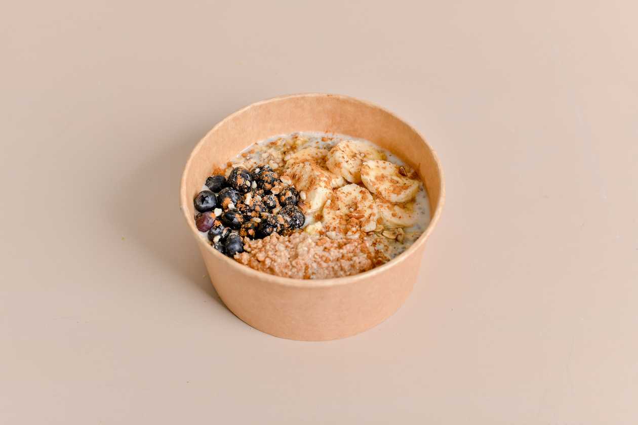 Porridge With Low Fat Milk