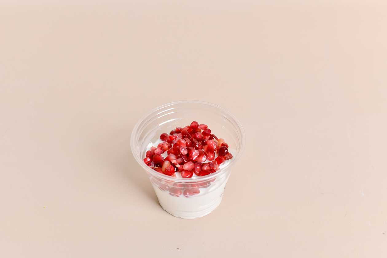 Yogurt Pot With Pomegranate And Honey