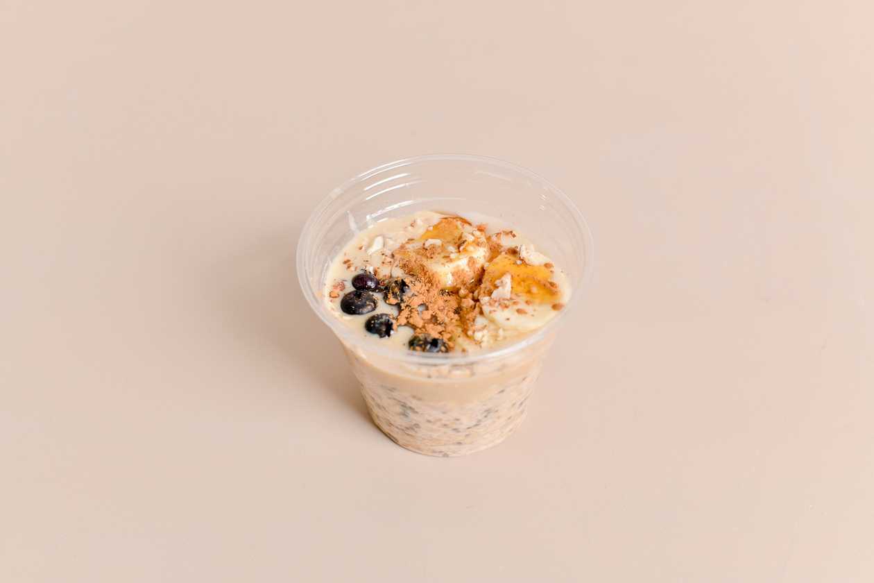 Tahini Overnight Oats