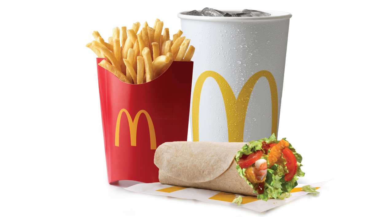Large Shrimp McWrap Meal
