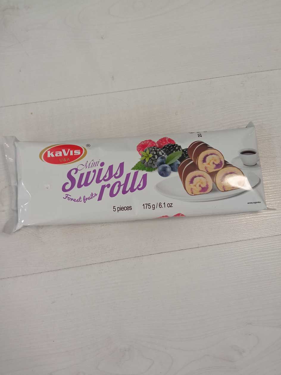 FOREST FRUIT MINI SWISS-ROLL 175g