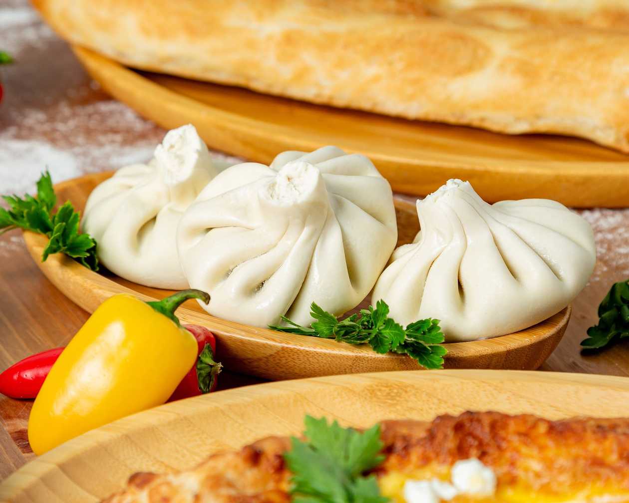 Frozen Khinkali Spinach and Cheese 650 g