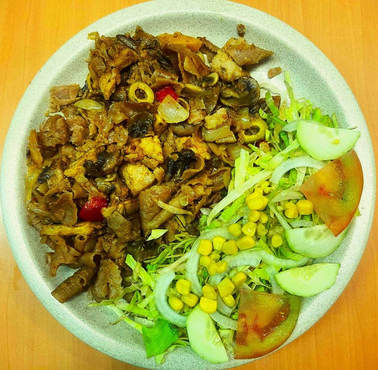 Prato Kebab Mediano